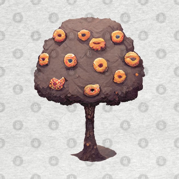 Donut Tree #4 by dozydonut by dozydonut